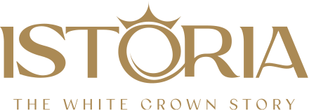 istoria logo gold